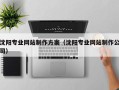 沧州沈阳专业网站制作方案（沈阳专业网站制作公司）